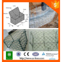 Heavy Duty Hexagonal Wire Netting / Gabion Korb / Gabion Box